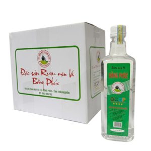Rượu Men Lá Bằng Phúc OCOP Chai 500ml Chính Hãng (thùng 12 chai)